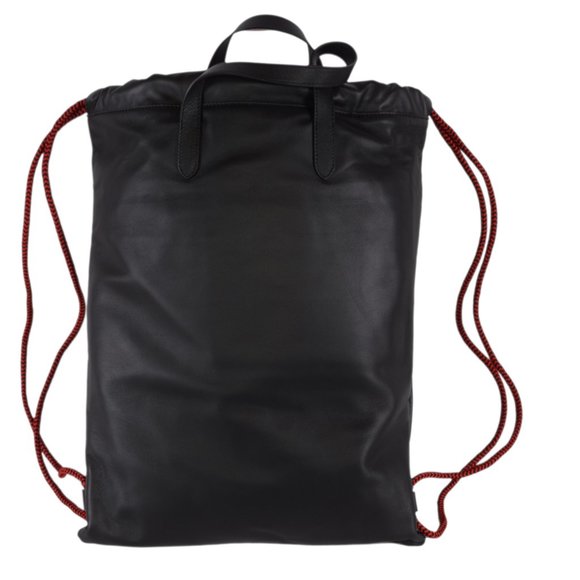 Alexander McQueen Large Leather Backpack Tote Bag main image 3